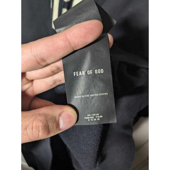 Fear of god sixth collection FG mockneck sweatshirt Size medium Good Condition - Picture 4 of 7